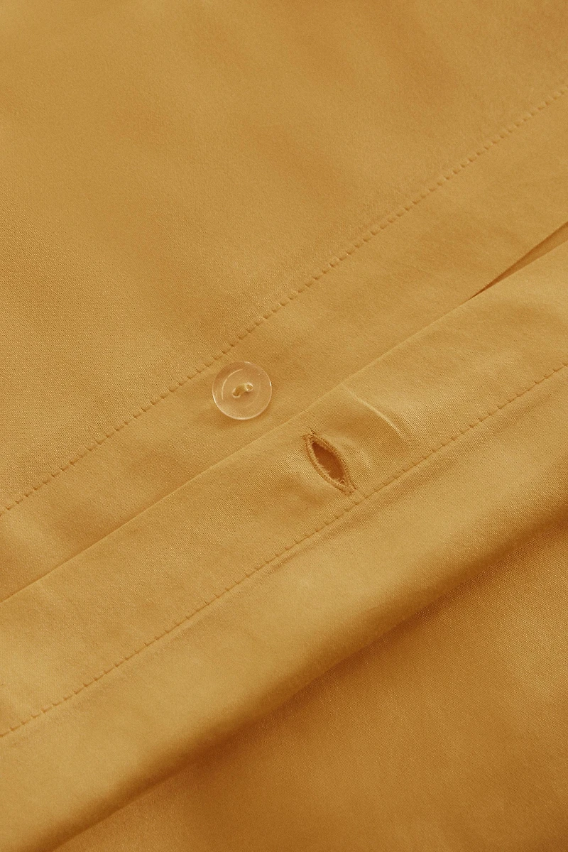 SATEEN DUVET COVER ( THREAD COUNT