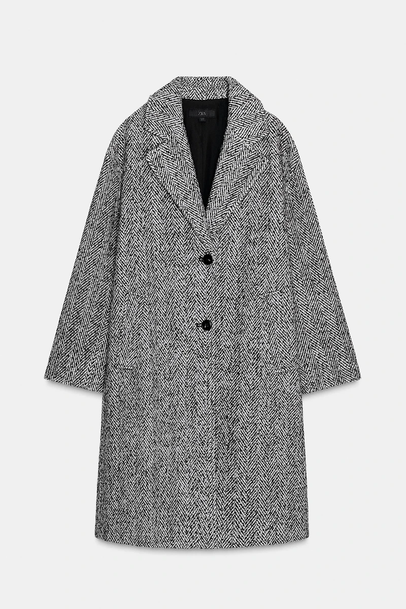 HERRINGBONE COAT