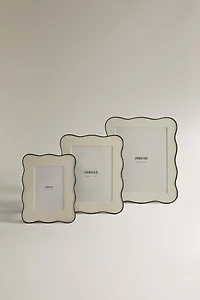 CADRE PHOTO MÉTAL ONDES