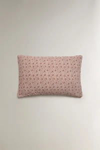 HOUSSE DE COUSSIN COTON LIN BRANCHES