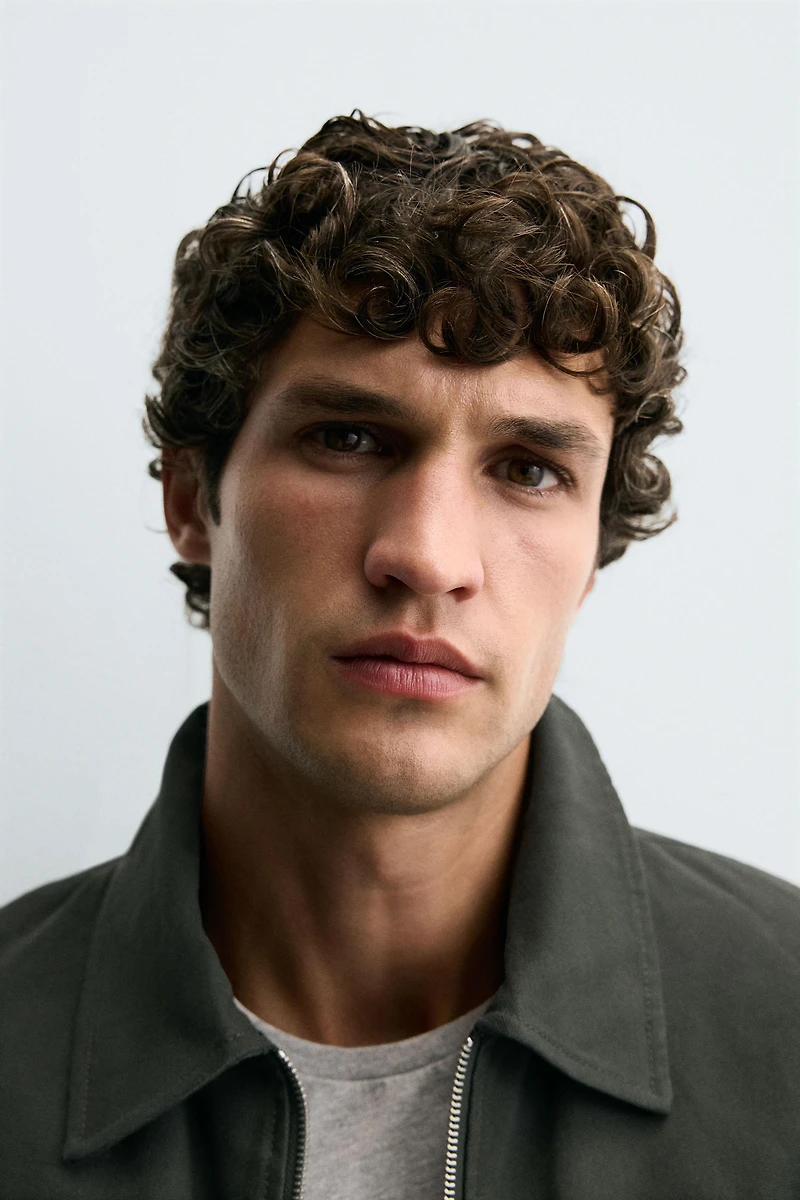 QUILTED POCKET OVERSHIRT