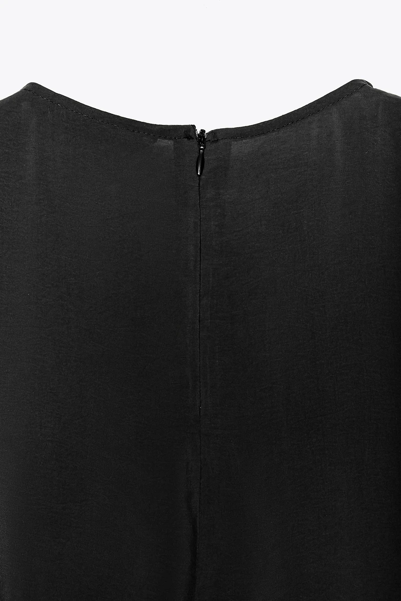 FLOWY MIDI DRESS