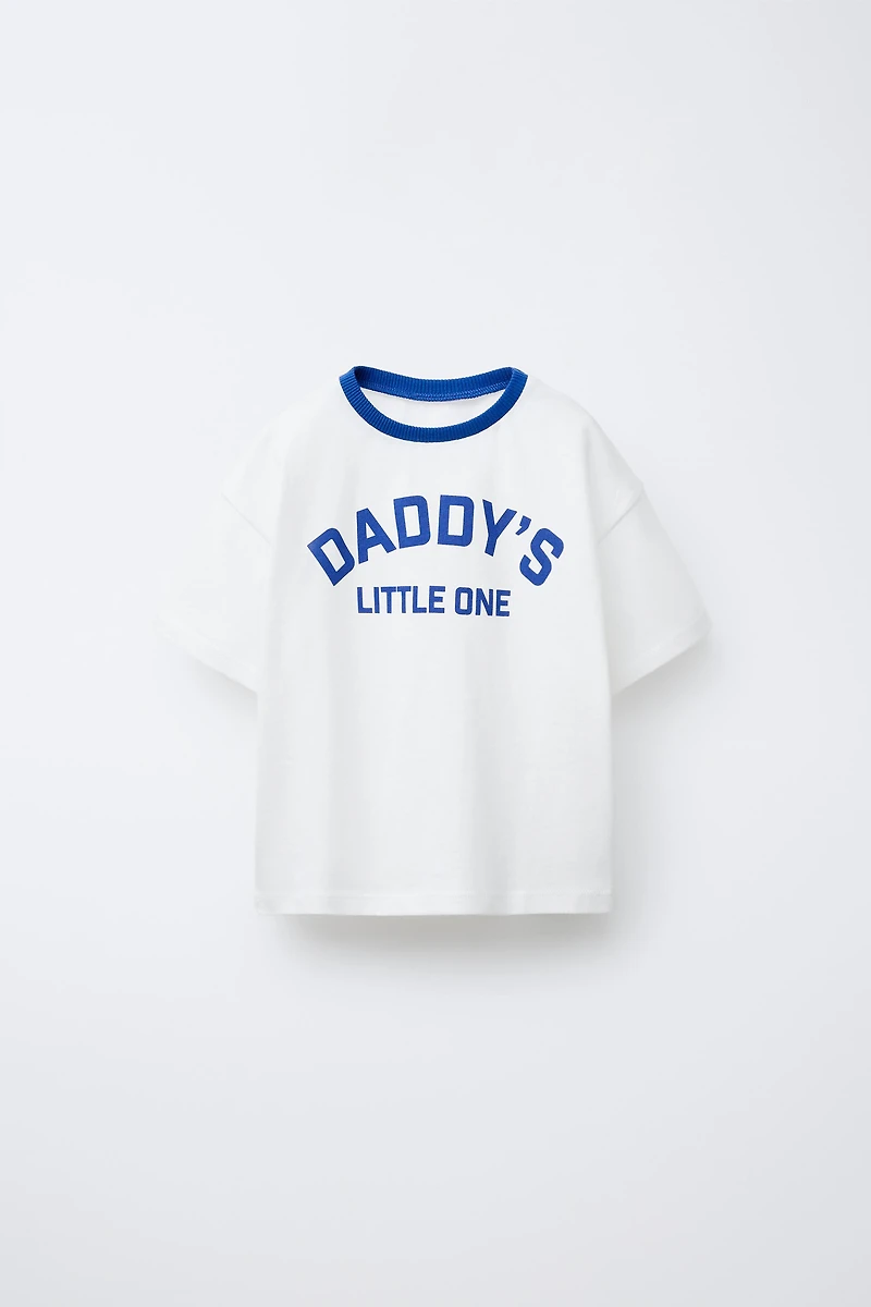 TEXT PRINT T-SHIRT