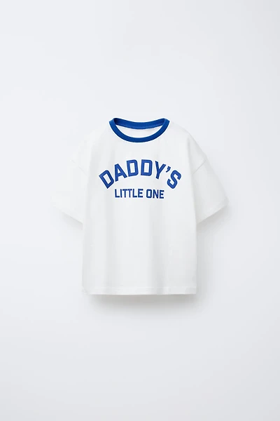 TEXT PRINT T-SHIRT