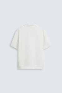 VERTICAL TEXTURED POLO