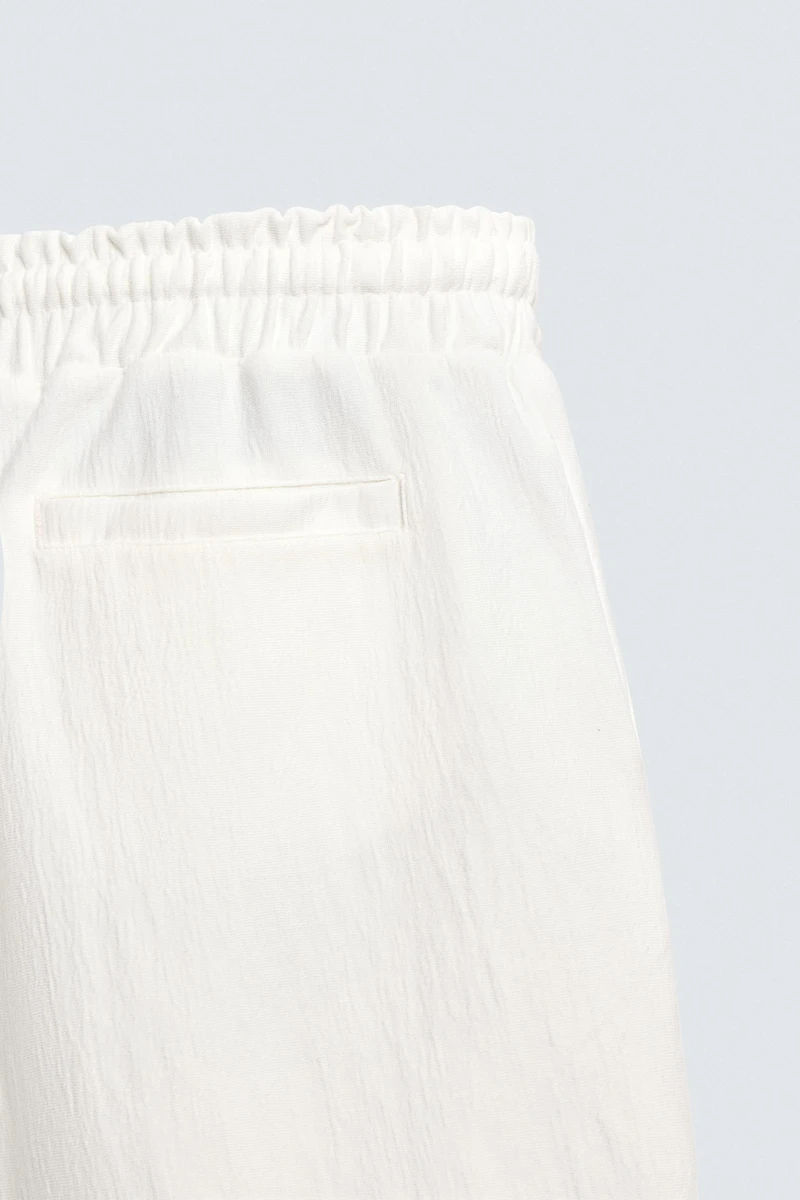 BERMUDA JOGGER STRUCTURÉ