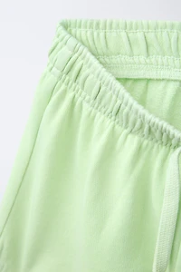 ENSEMBLE SWEAT-SHIRT ET BERMUDA À INSCRIPTION