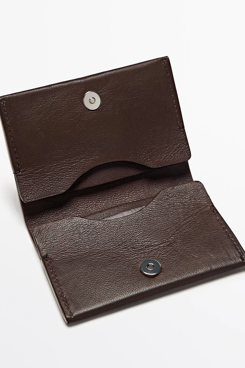 Nappa leather wallet