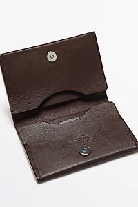 Nappa leather wallet