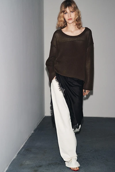 PULL RUSTIQUE EN MAILLE