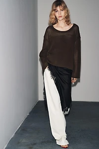 PULL RUSTIQUE EN MAILLE
