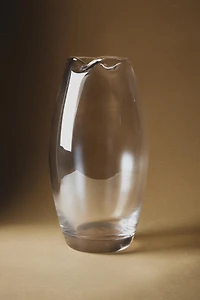 TALL VASE WITH IRREGULAR NECK