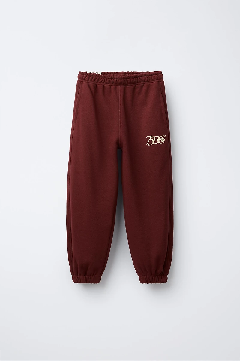 ENSEMBLE SWEAT ZIPPÉ ET PANTALON JOG TEXTE