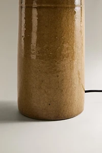 STONEWARE BASE TABLE LAMP