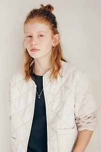 VESTE MATELASSÉE ZIPPÉE