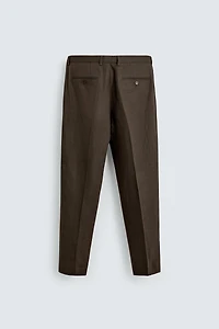 100% LINEN SUIT PANTS