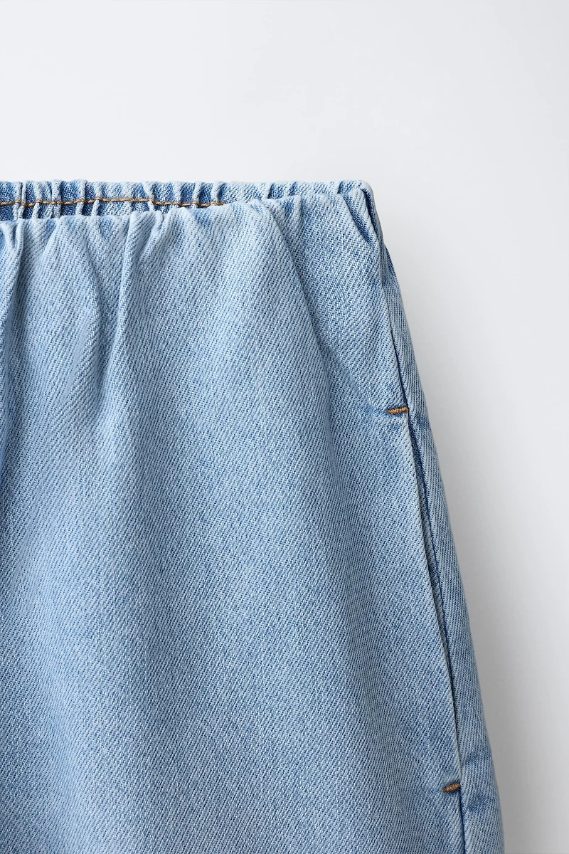 FLOWY ELASTIC BALLOON JEANS