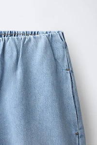 FLOWY ELASTIC BALLOON JEANS