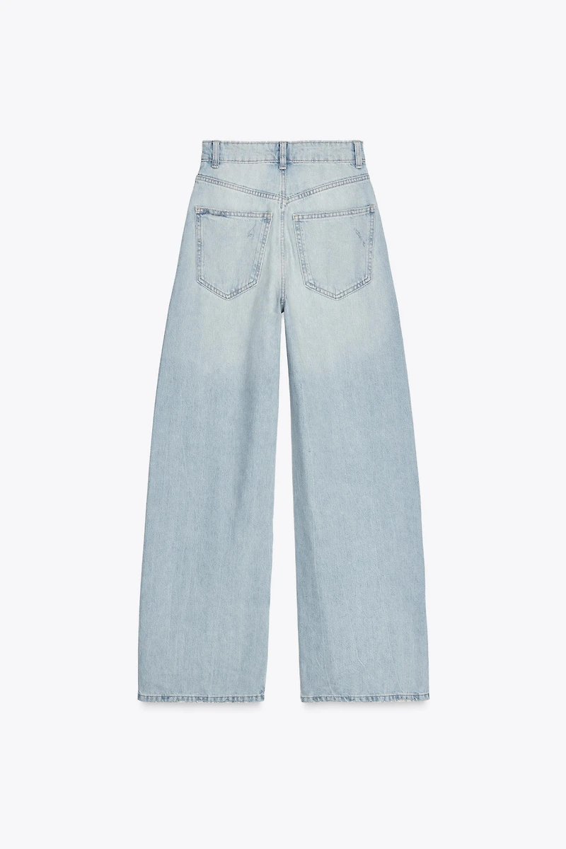 TRF HIGH WAIST EXTRA WIDE LEG JEANS