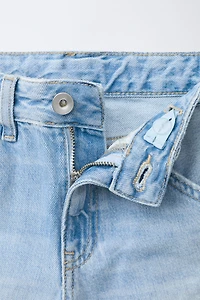 RIPPED LONG SHORTS