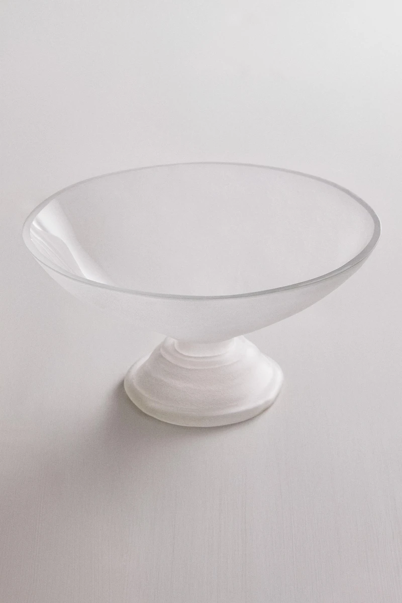 DECORATIVE GLASS BOWL