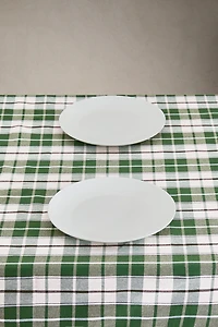 DYED THREAD TABLECLOTH