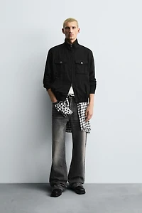 VESTE FLUIDE COUPE DÉCONTRACTÉE
