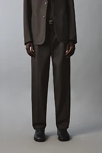 PANTALON DE COSTUME REGULAR FIT EN COTON