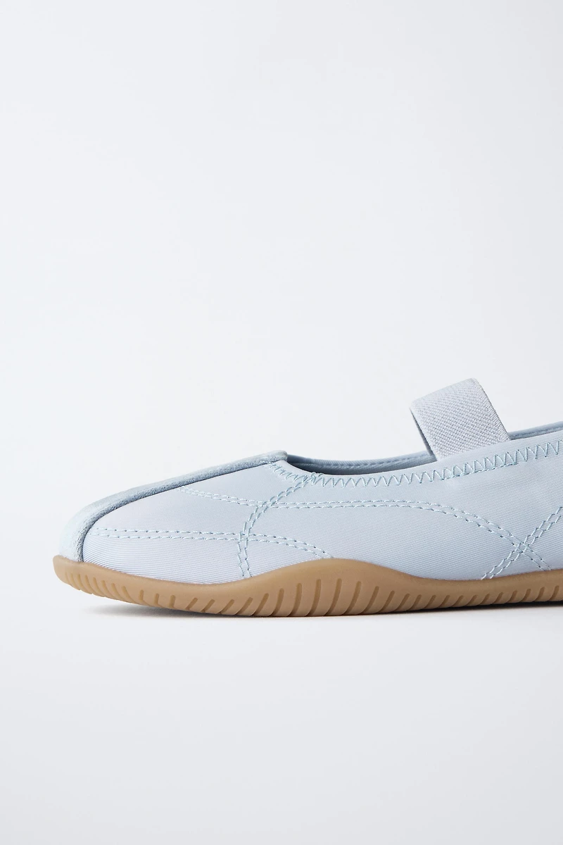 SPORTY BALLET FLATS