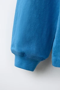 GARMENT DYE TEXT T-SHIRT