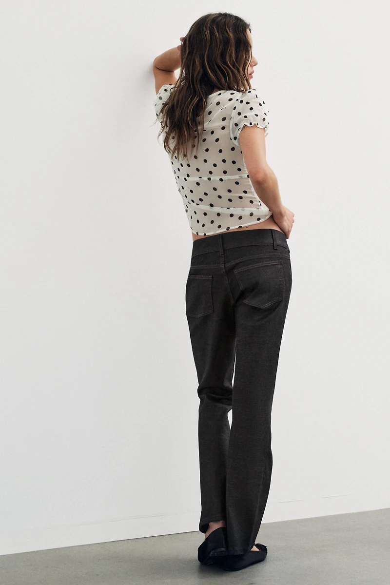 JEANS TRF CIRÉ TAILLE BASSE