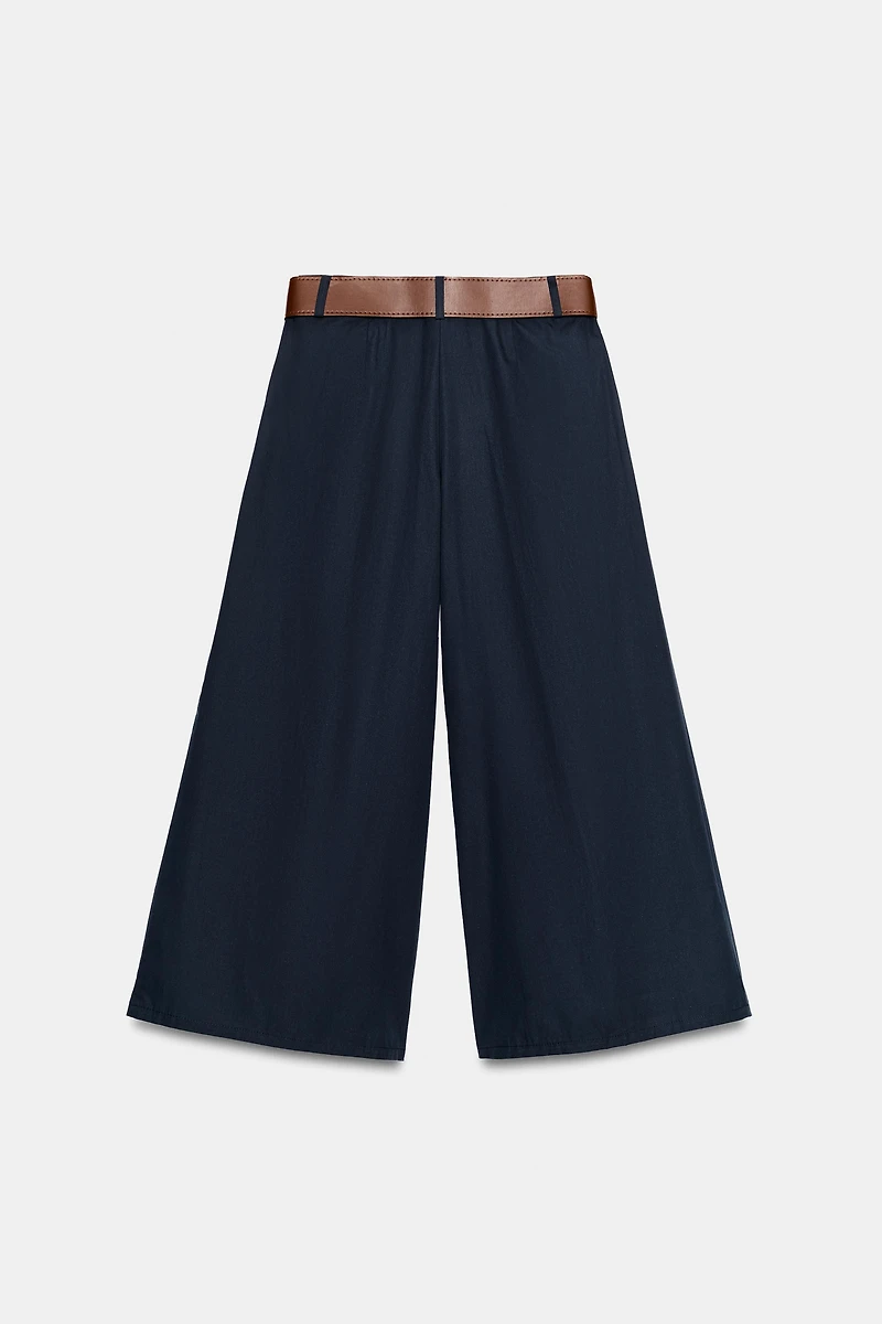 BELTED CULOTTES