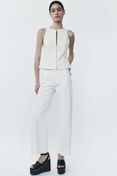 JEAN ZW COLLECTION TAILORED WIDE LEG TAILLE HAUTE