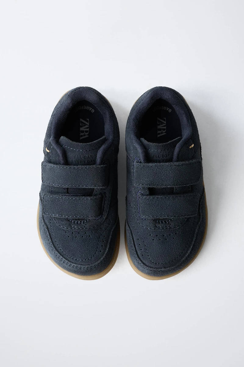 LEATHER STRAP BAREFOOT SNEAKER