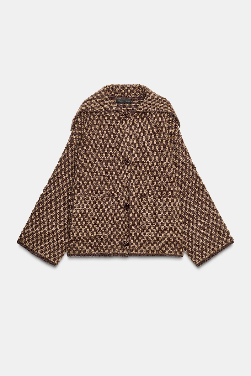 GILET EN MAILLE OVERSIZE