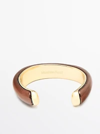 Bronze effect patina bracelet