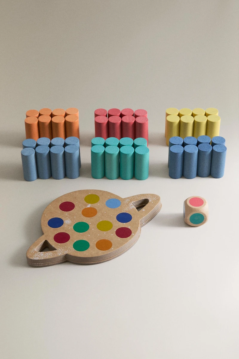 KIDS' SPACE STACKING CONSTRUCTION TOY