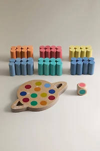 KIDS' SPACE STACKING CONSTRUCTION TOY