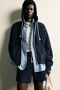 RELAXED FIT TERRY SWEATSHIRT