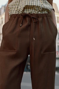 ELASTIC WAIST PANTS
