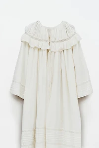 COTTON LACE ROBE