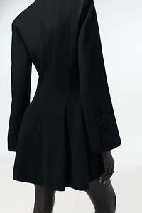 MINI DRESS WITH SHOULDER PADS
