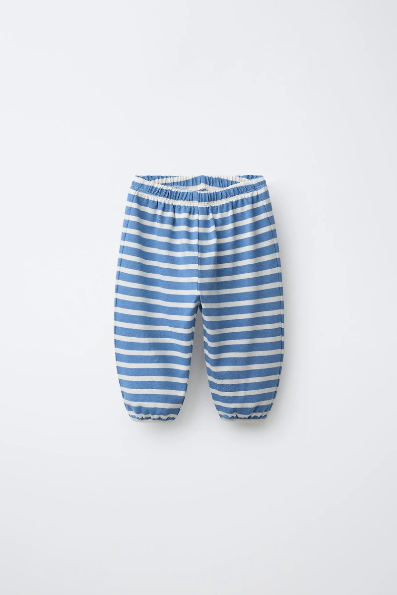 PANTALON DE JOGGING À RAYURES