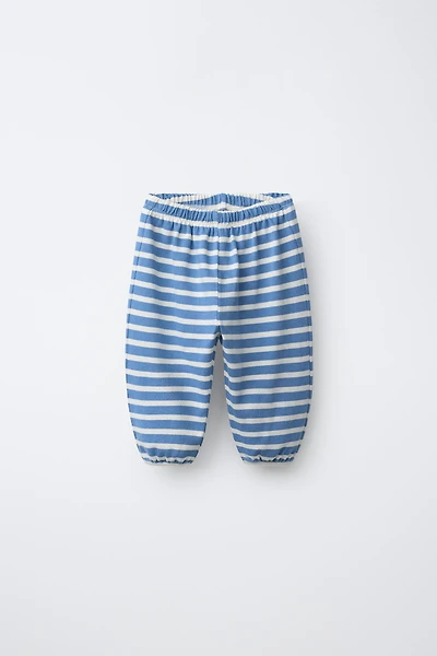 STRIPED JOGGING PANTS