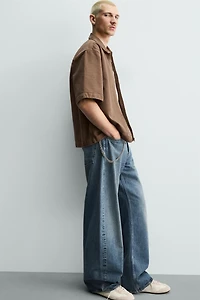 SURCHEMISE RELAXED FIT ZIPPÉE