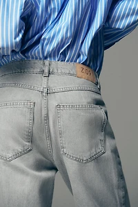 Z.09 STRAIGHT ANKLE HIGH WAIST CROSSOVER JEANS