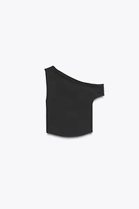 ASYMMETRIC TEXTURED TOP