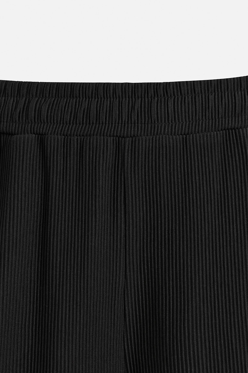 VERTICAL TEXTURED JOGGER PANTS