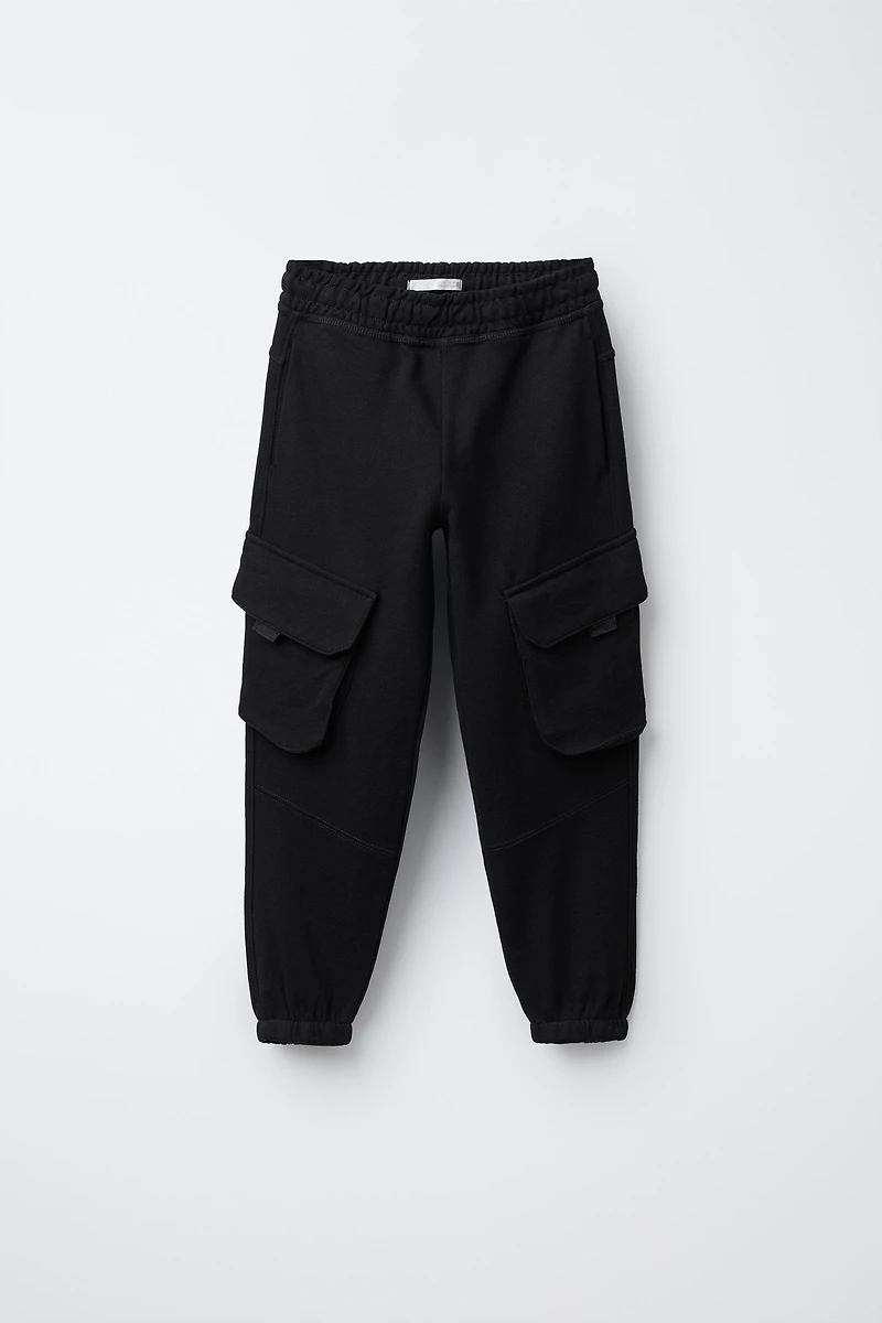 PANTALON MOLLETON CARGO