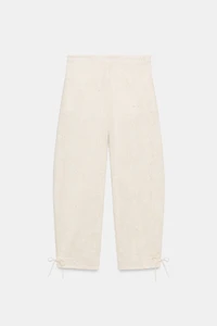 SEQUIN EMBROIDERED BLOOMER PANTS